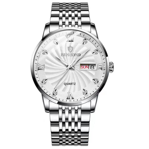 Men's Watch Double Calendar Waterproof