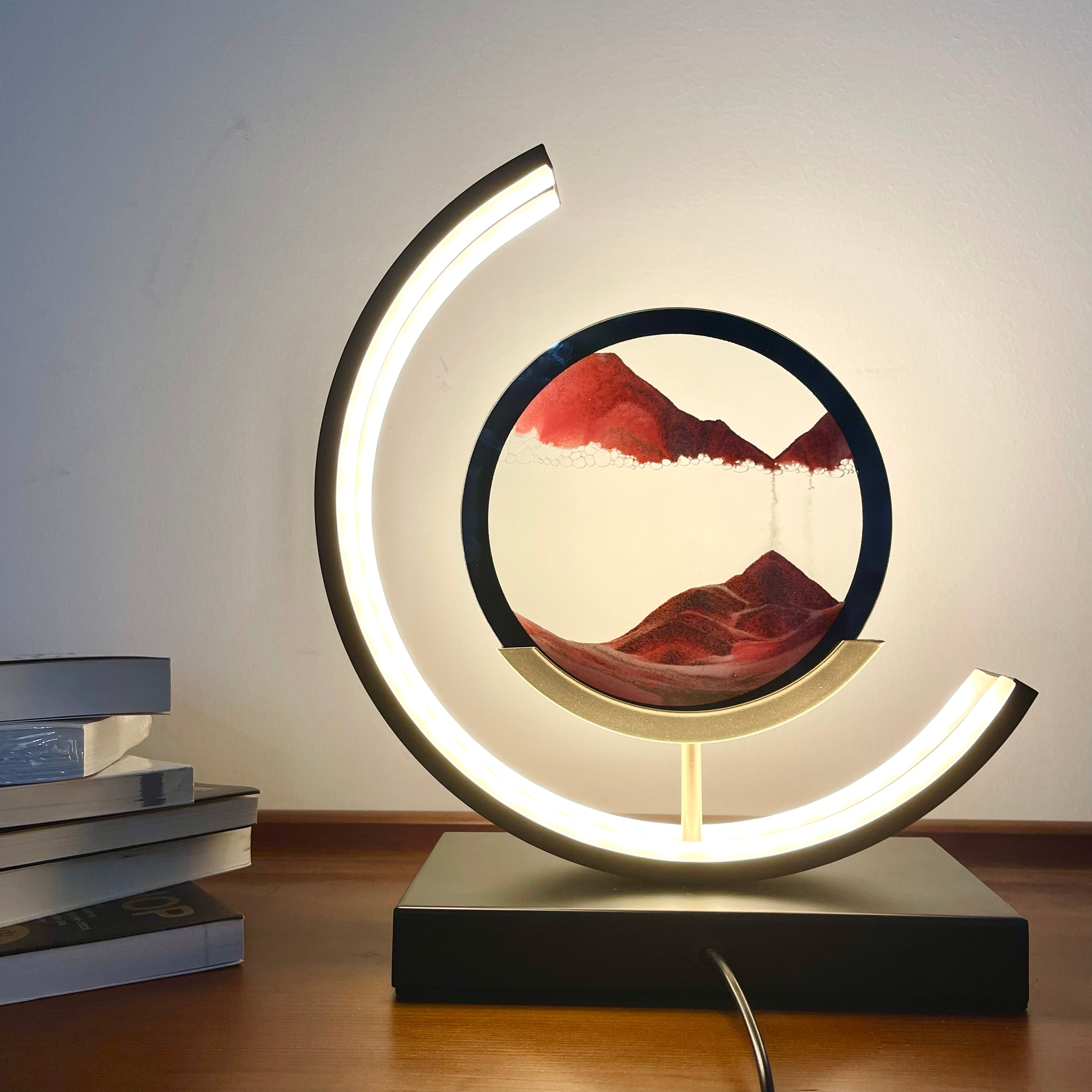 Elegant LED Sand Art Lamp