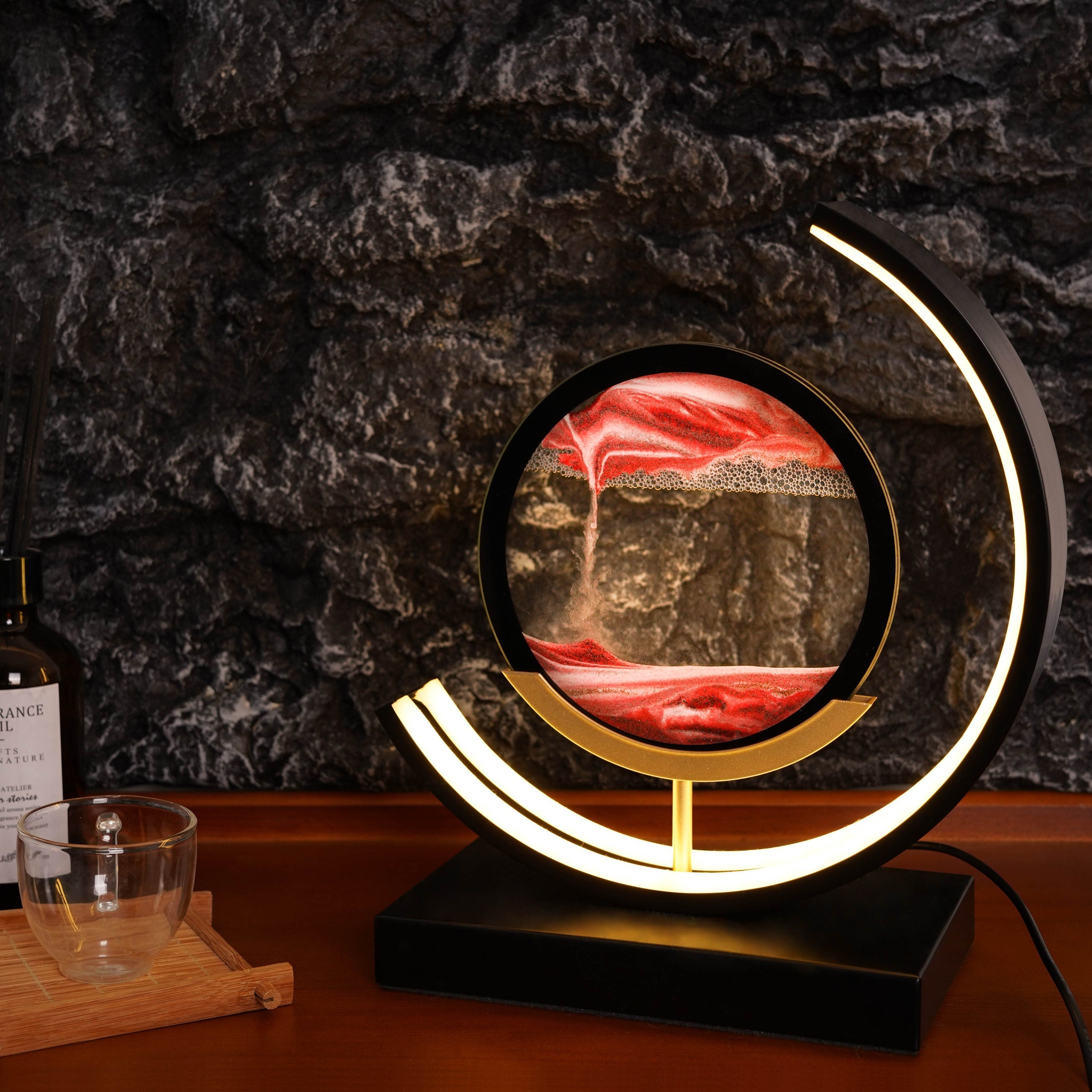 Elegant LED Sand Art Lamp
