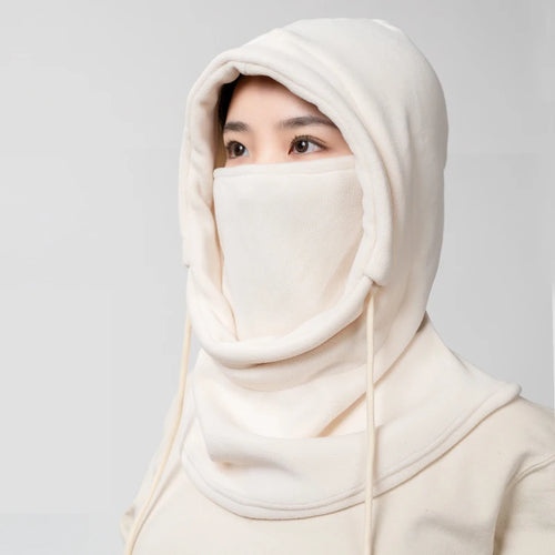 Unisex Winter Balaclava Knit Hood Windproof Bike Scarf Cap Men Women