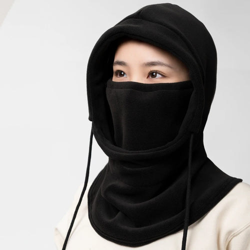 Unisex Winter Balaclava Knit Hood Windproof Bike Scarf Cap Men Women