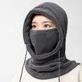 Unisex Winter Balaclava Knit Hood Windproof Bike Scarf Cap Men Women