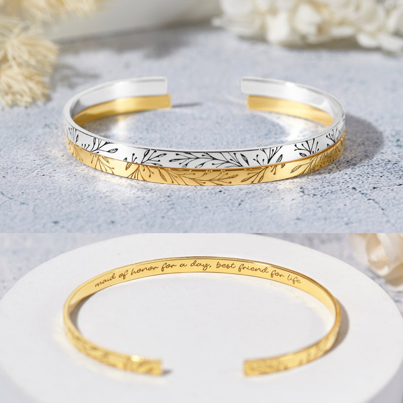 Bridesmaid & Maid of Honour Proposal Gift Bracelet