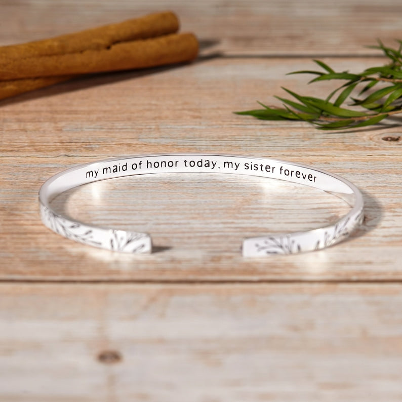 Bridesmaid & Maid of Honour Proposal Gift Bracelet