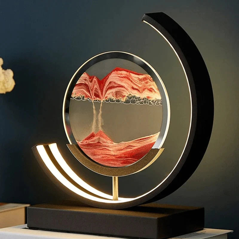 Elegant LED Sand Art Lamp